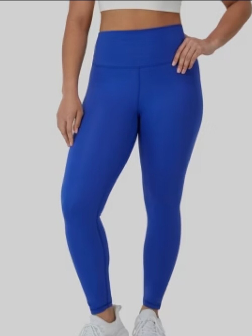 DYI Cobalt Blue High-Waist Leggings